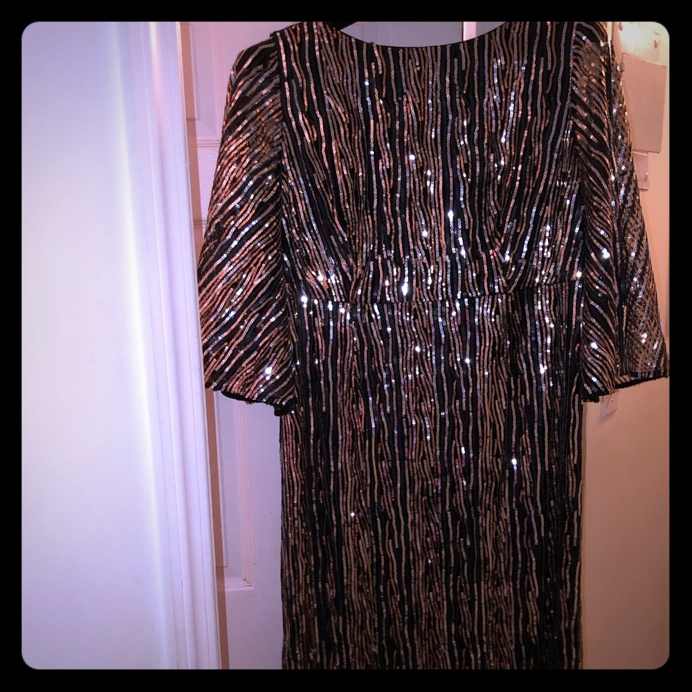 Sequin gown